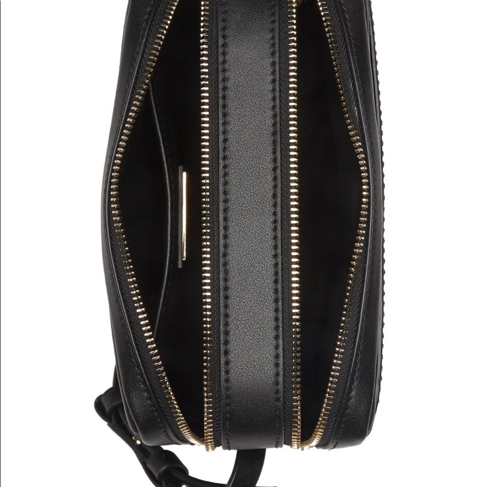 New Tory Burch 🖤 black T. double zipper - Picture 15 of 16